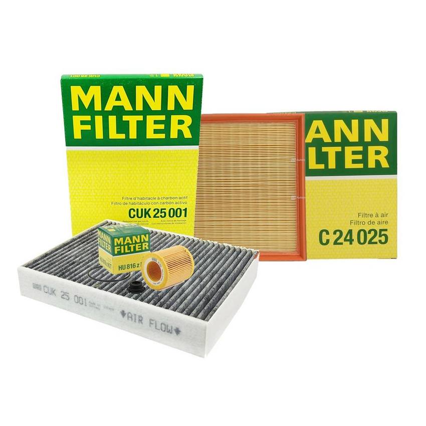 BMW Filter Service Kit 64119237555 - MANN-FILTER 3724691KIT